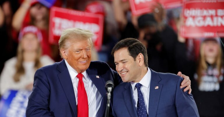 Donald Trump confirmó que Marco Rubio será su Secretario de Estado