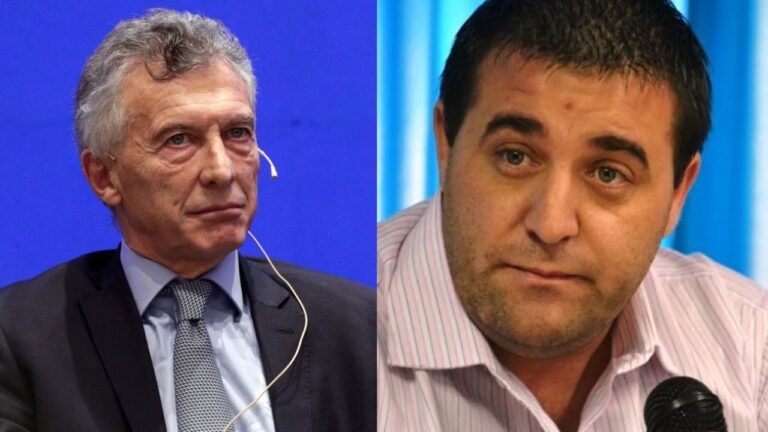 El tesorero de la AFA cruzó a Mauricio Macri por su saludo a Racing.