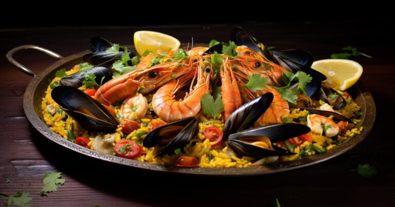 Receta de paella de mariscos, rápida y fácil