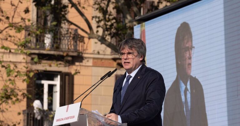 Puigdemont hará balance el lunes en Bruselas del primer año del acuerdo de investidura con el PSOE