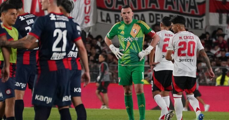 River empató con San Lorenzo y no pudo asegurar la Libertadores 2025: hubo gol sin festejo de Muniain y silbidos en el Monumental