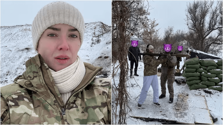 La tenista Elina Svitolina publicó fotos con armas para apoyar al Ejército ucraniano ante la invasión de Rusia