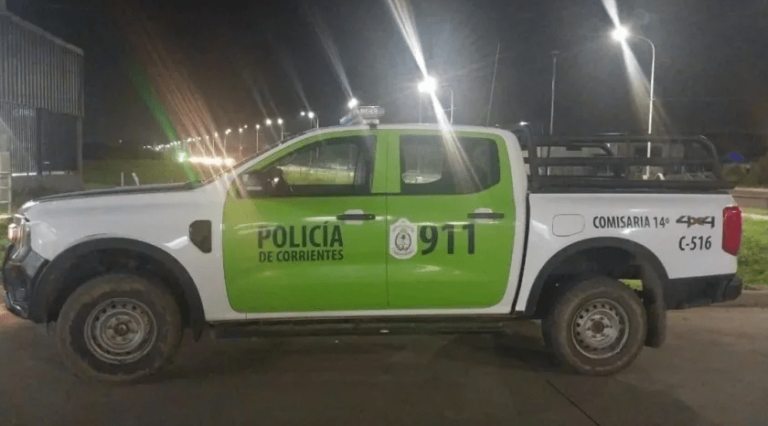 Poli-héroes en Corrientes: salvaron la vida de una bebé