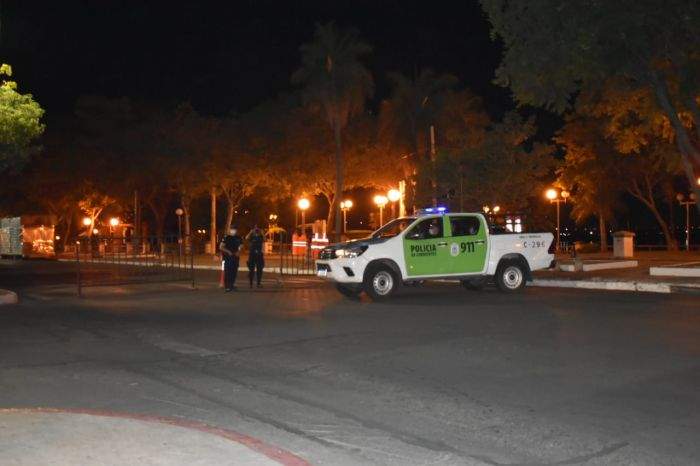 Operativo de seguridad para Navidad y Año Nuevo en Corrientes.