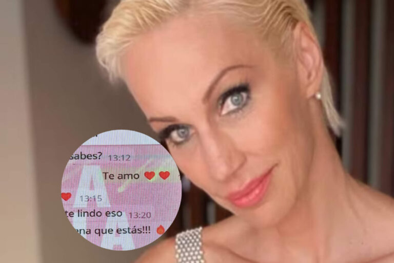 Ingrid Grudke filtró los chats de su pareja con su amante