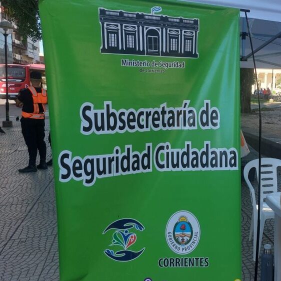 Empiezan las actividades de la Subsecretaría de Seguridad Ciudadana.