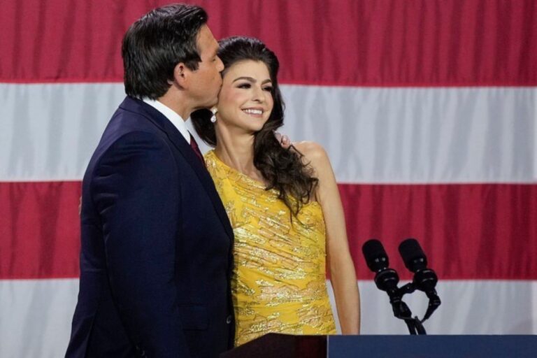 El misterioso silencio de Ron DeSantis sobre la candidatura de su esposa Casey para Florida 2026