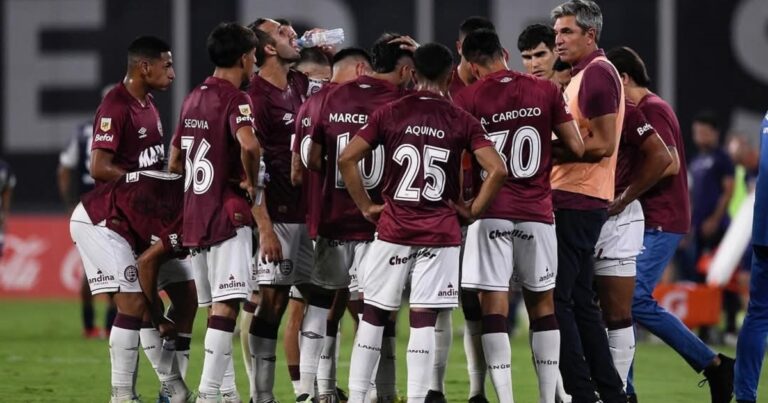 La posible formación de Lanús para enfrentar a River y por qué lo ve como «una buena oportunidad»