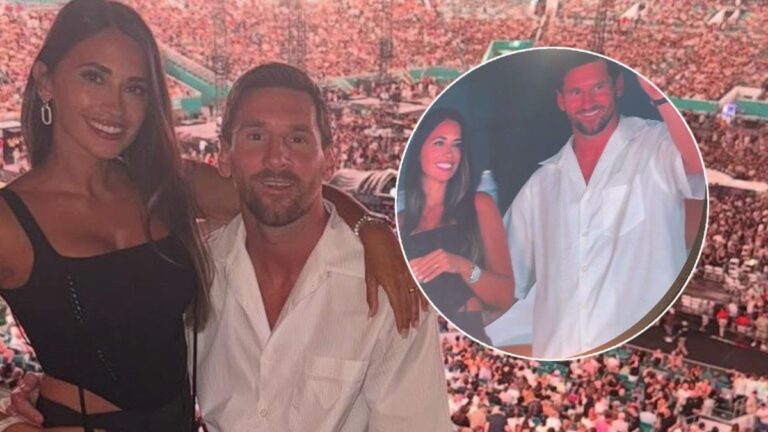 Lionel Messi y Antonela Roccuzzo fueron sensación en el recital de Coldplay: salieron en la kisscam