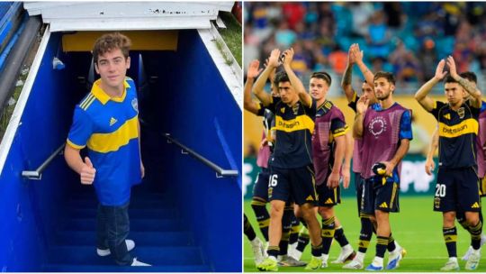 Franco Colapinto se pronunció sobre la crisis que atraviesa Boca Juniors: «Vamos a salir de este momento»