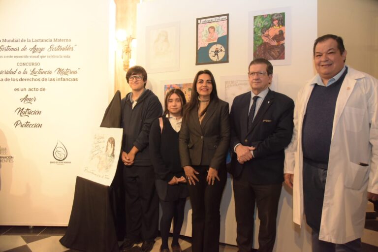 Exposición en la Legislatura: 20 escuelas participaron en el Concurso artístico sobre Lactancia materna