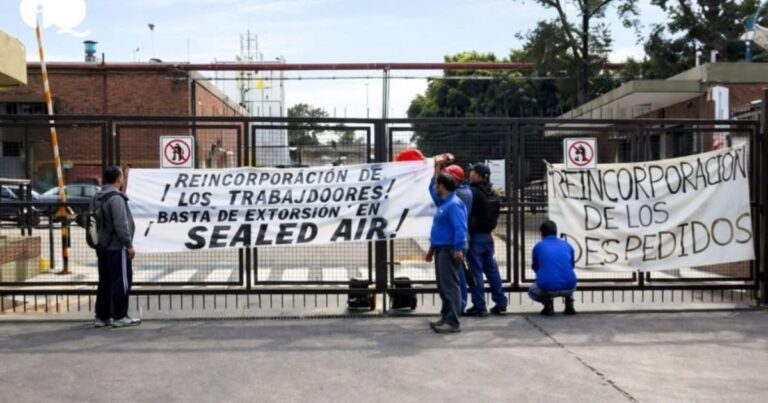 Quilmes. Todo el apoyo a los químicos de Sealed Air
