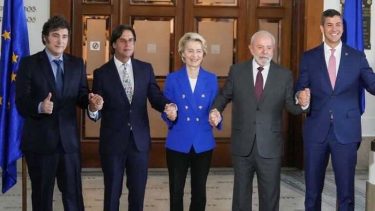 Javier Milei viajará a Paraguay para la firma del acuerdo entre el Mercosur y la Unión Europea