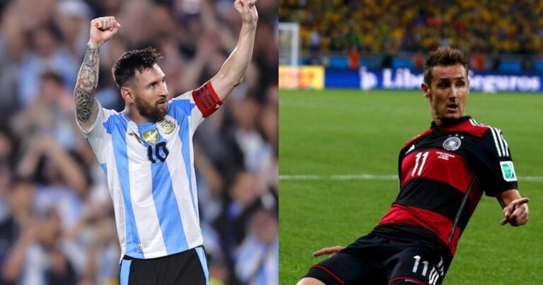 Klose habló sobre la posibilidad de que Messi o Mbappé le quiten su récord como máximo goleador de los Mundiales