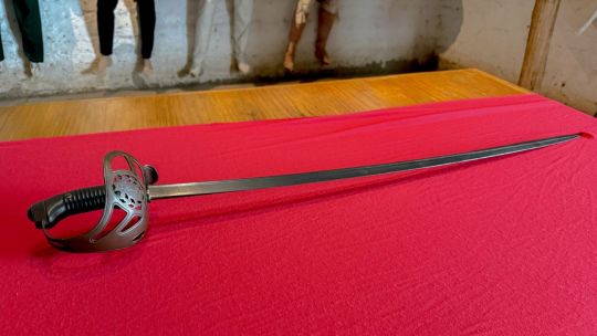 Mendoza: un joven robó un sable histórico del Campo El Plumerillo y terminó detenido