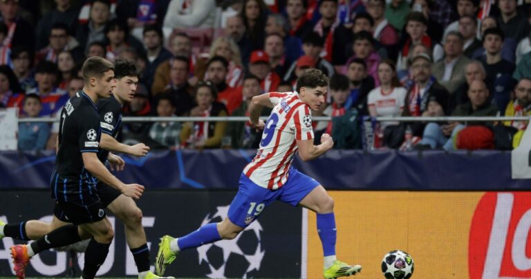 Simeone: por qué sacó a Julián Álvarez a los 58 minutos del triunfo en Champions