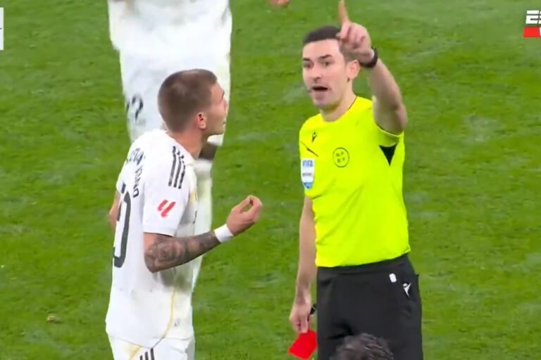 Franco Mastantuono habló de más y fue expulsado en el partido en el que Real Madrid cayó ante Getafe