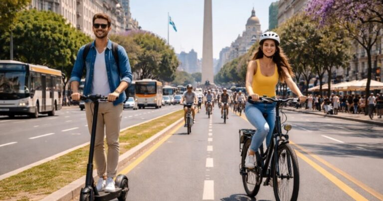 Más rápidos y sin nafta: cuánto salen y qué traen los nuevos monopatines y bicicletas eléctricas