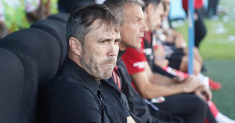 La frase gallardista de Coudet para referirse al grupo de River en la Sudamericana