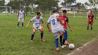 Jugadores de Empedrado celebran un gol durante el partido del Provincial de Clubes 2026.