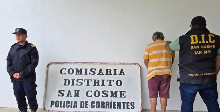 Ilustración genérica de una calle en San Cosme, Corrientes, donde ocurrió el hecho.