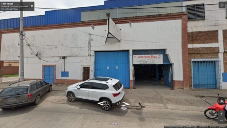 Esquina de Tacuarí y Estado de Israel, Corrientes