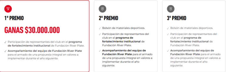 Dirigentes del Club Doctor Montaña durante la entrevista con la Fundación River Plate