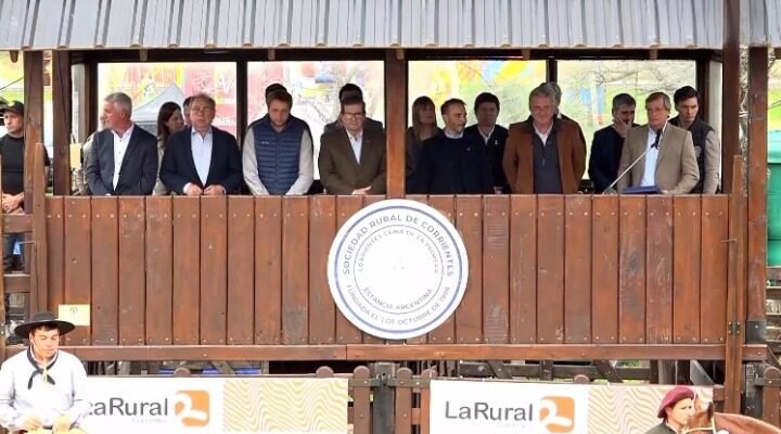 Inauguración de la 90° Exposición Rural de Corrientes en Riachuelo