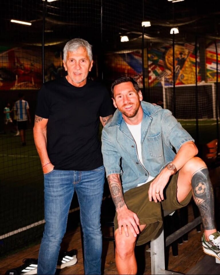 Lionel Messi con la camiseta de la Selección Argentina
